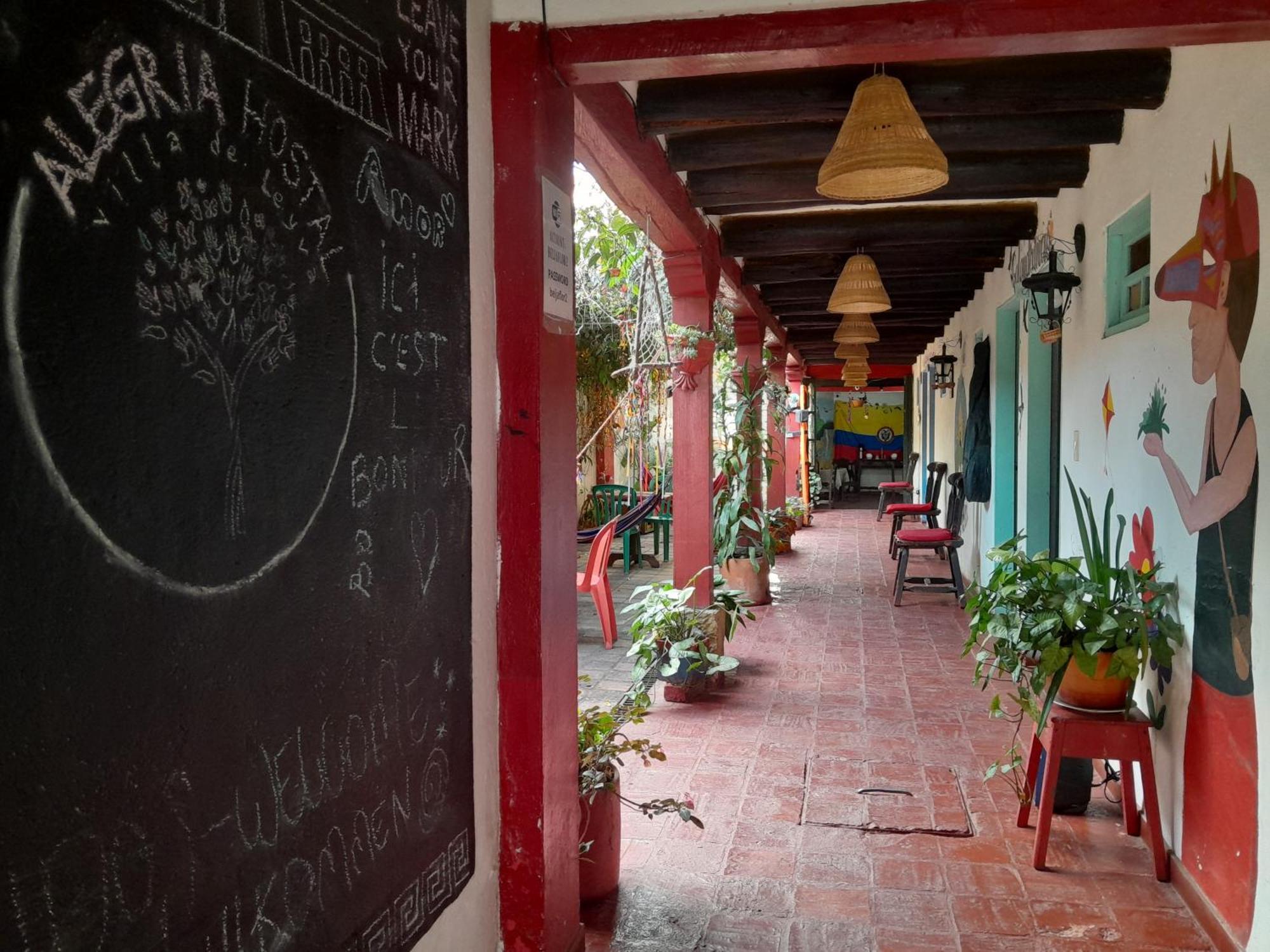 Beija Flor Hostel Villa de Leyva Eksteriør bilde